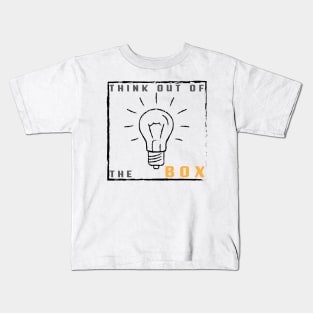 Think out of the box Kids T-Shirt